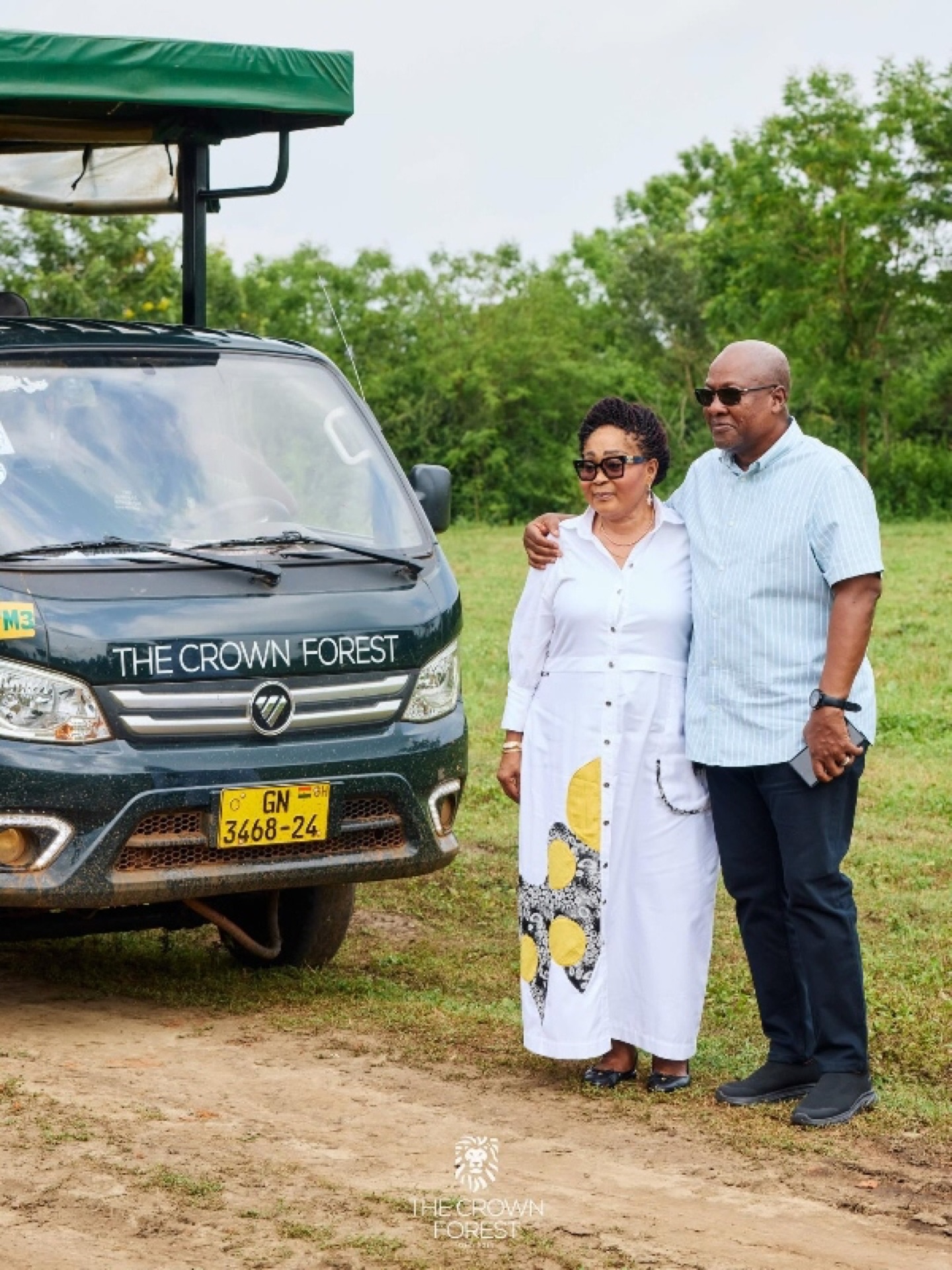 President John Dramani Mahama Visits Crown Forest: A Royal Enclave of Nature, Heritage, and Prestige